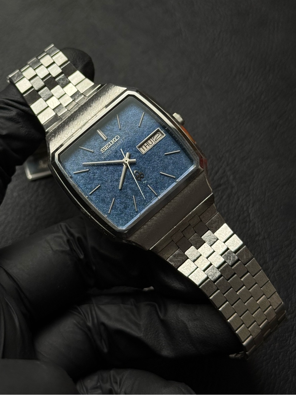 Vintage 1979 Seiko King Quartz 5856-5000 Men’s Watch - Very Good Condition